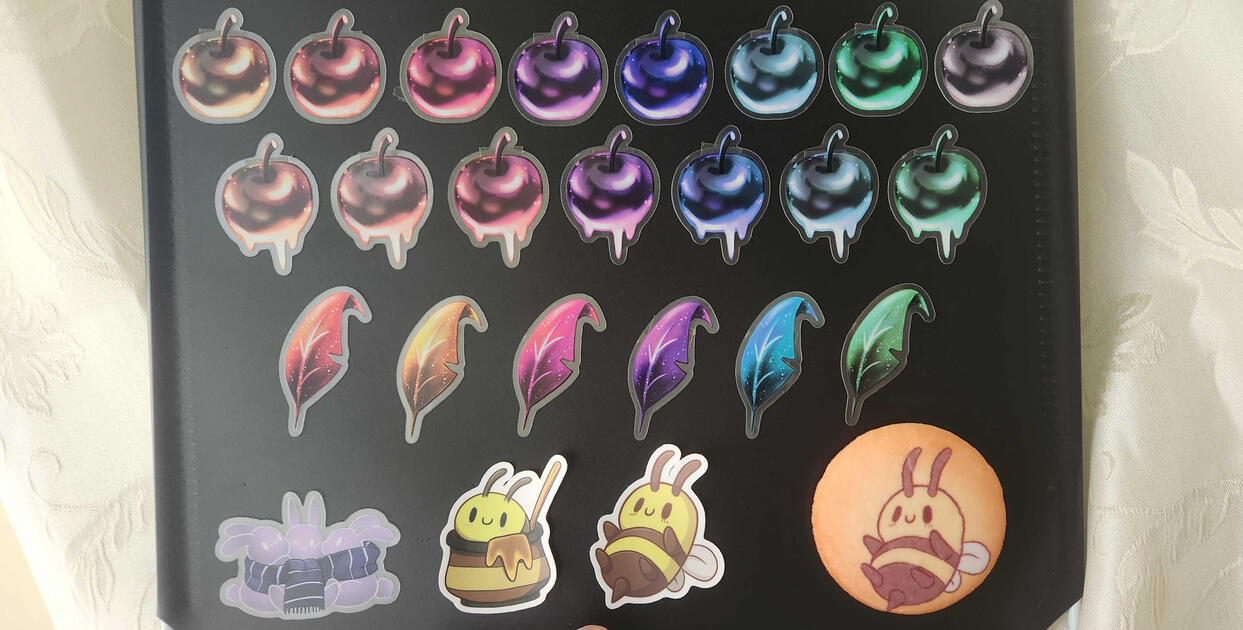 Stickers + Plush Badge